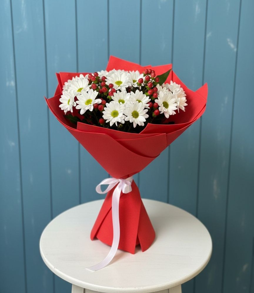 Букет цветов из: Хризантемы в Донское Калининградской области