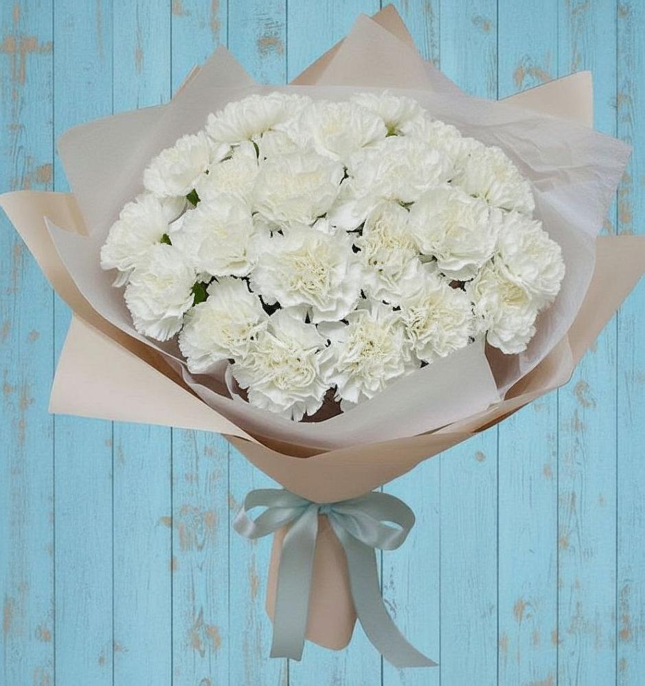 Букет цветов из: Гвоздики в Донское Калининградской области