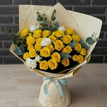 Букет цветов из:  Розы в Донское Калининградской области