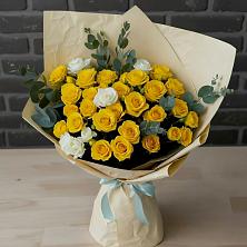 Букет цветов из:  Розы в Донское Калининградской области