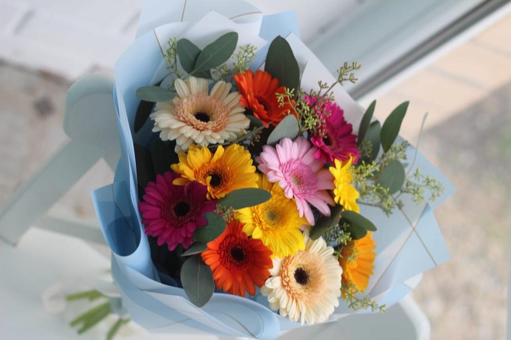 Букет цветов из: Герберы в Донское Калининградской области