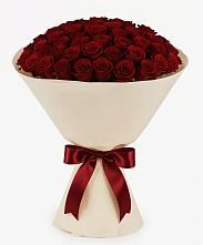 Букет 101 Бордовая роза Блэк Бакарра в Донское Калининградской области