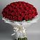 Букет 101 Красная роза Блэк Мэджик в Донское Калининградской области