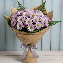 Букет цветов из:  Хризантемы #REPLACE_PRED# Донское Калининградской области