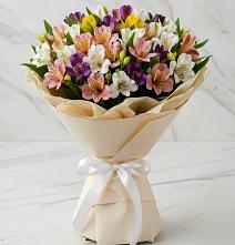 Букет цветов из:  Альстромерии в Донское Калининградской области