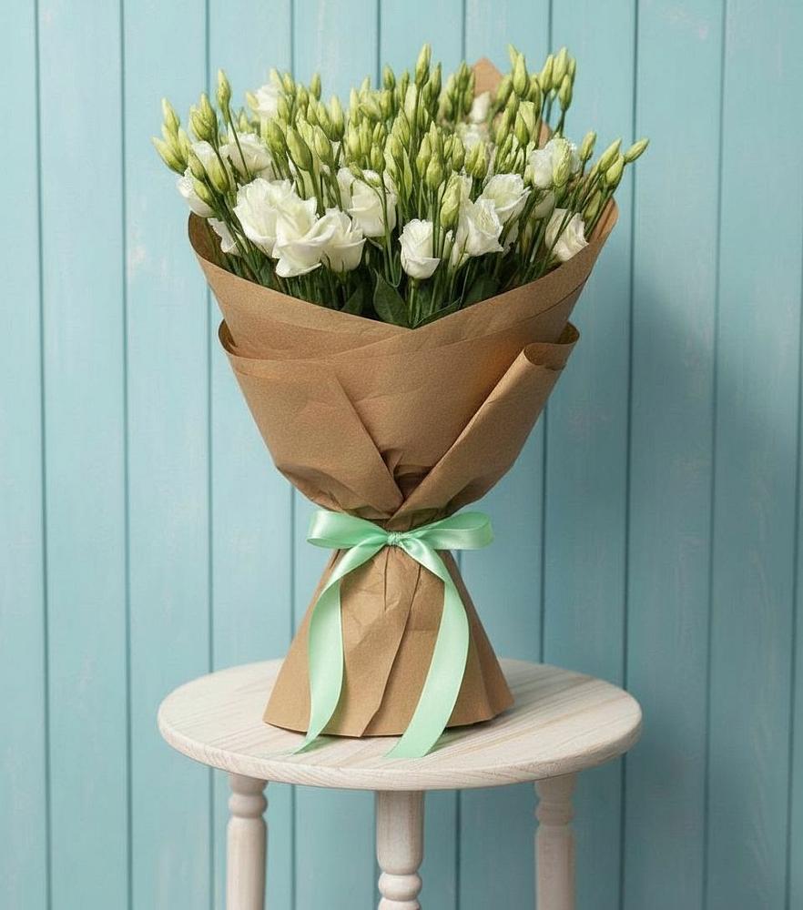 Букет цветов из: Лизиантусы в Донское Калининградской области