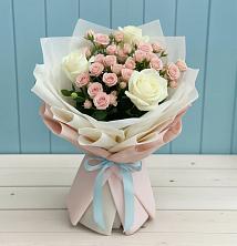 Букет цветов из:  Розы в Донское Калининградской области