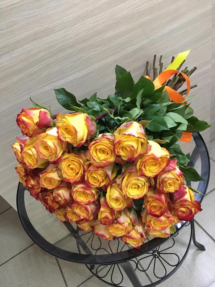 Букет Желтые розы в Донское Калининградской области