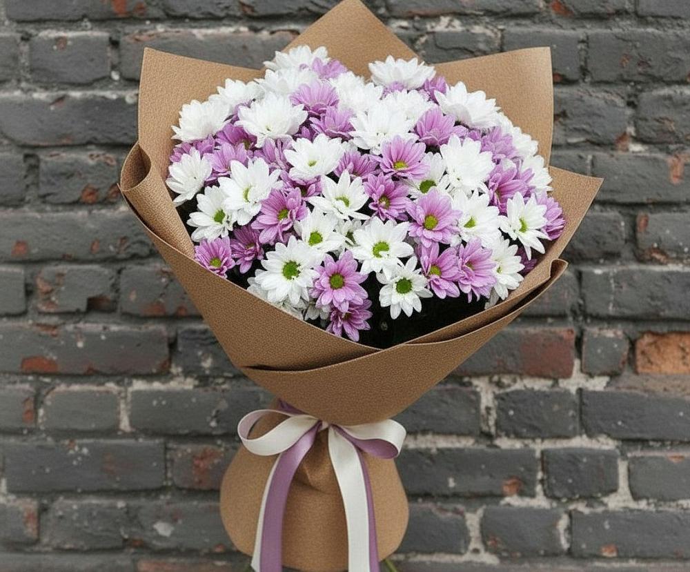 Букет цветов из: Хризантемы в Донское Калининградской области