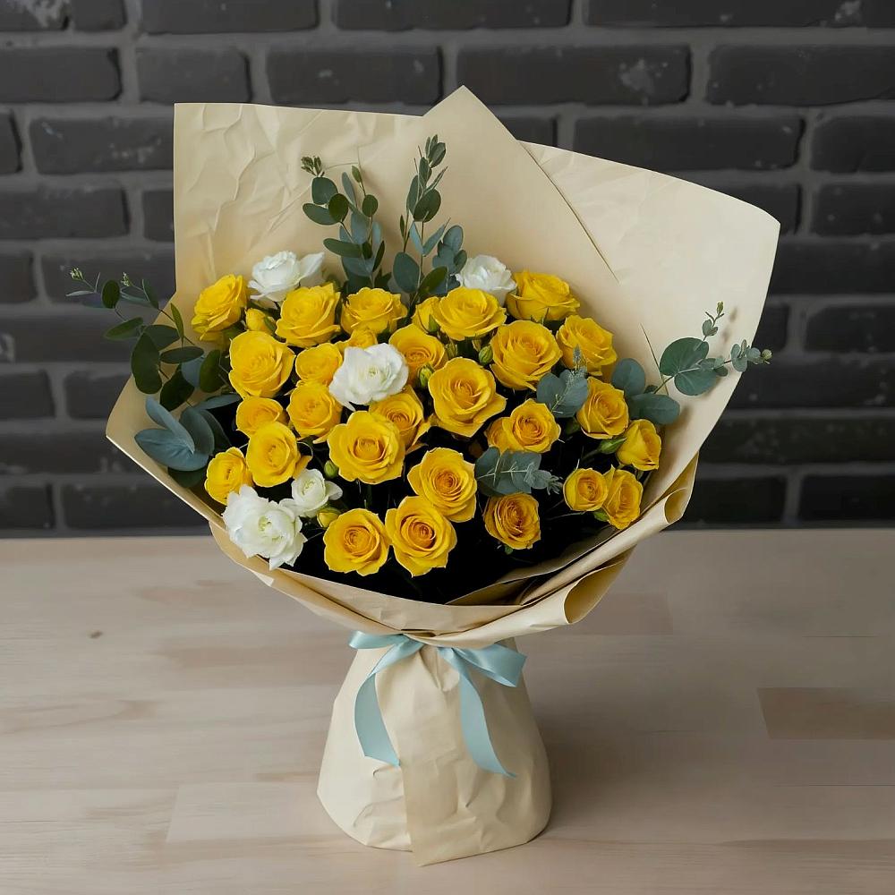 Букет цветов из: Розы в Донское Калининградской области