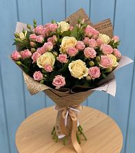 Букет цветов из:  Розы в Донское Калининградской области