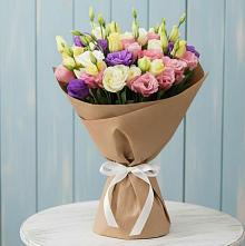 Букет цветов из:  Лизиантусы в Донское Калининградской области