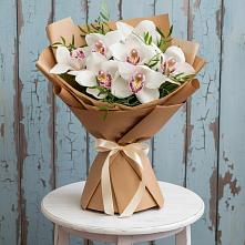 Букет цветов из:  Орхидеи и Розы в Донское Калининградской области
